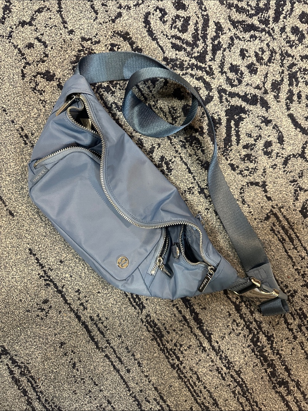 Lululemon Bag Navy Crossbody Sling Bag - Casual Everyday Wear